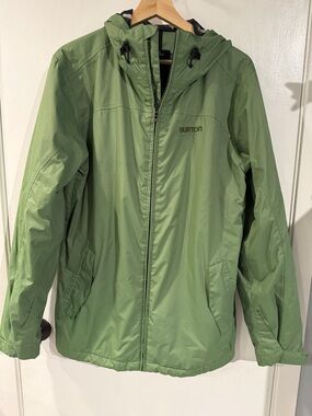 Burton Olive Green Terrapin 2L Hooded Outdoor Jacket